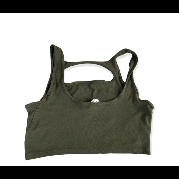 Lululemon Women's LA Front Cut-Out Crop Tank - Picture 3 of 5